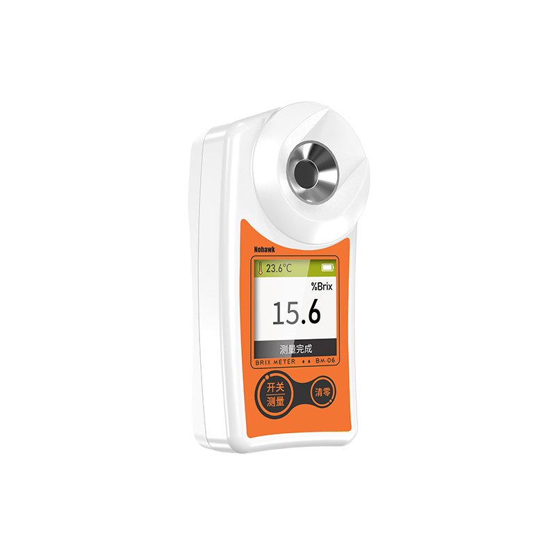 Handheld 0-55% Brix Meter Support customized units Alcohol Whisky Tester Brix Measuring Device sugar Refractometer