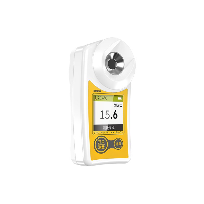 Handheld 0-55% Brix Meter Support customized units Alcohol Whisky Tester Brix Measuring Device sugar Refractometer