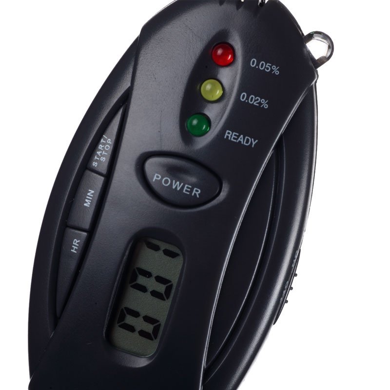 High Quality automatic breath keychain breathalyzer alcohol tester 2021