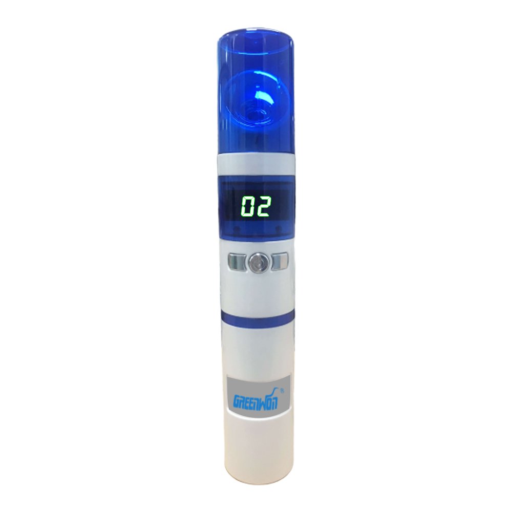 GREENWON digital alcohol tester for company and public usb breathalyzer machines share alcohol meter without mouthpieces