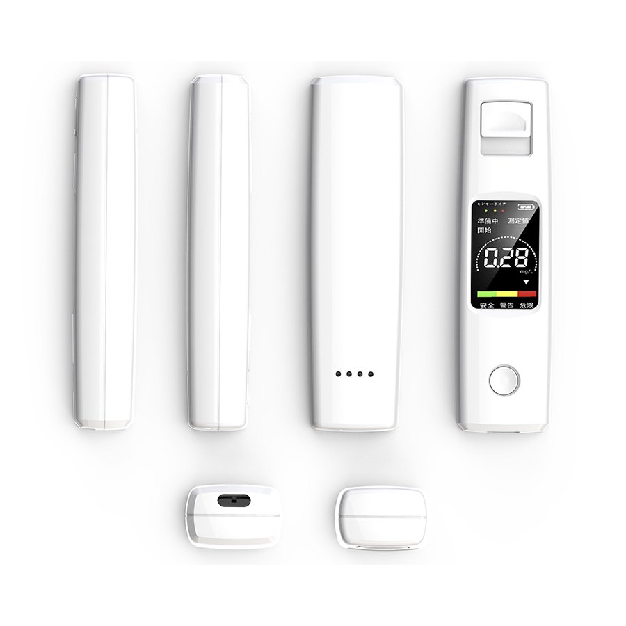 High Sensitivity Digital Breathalyzer Sensor High Precision Alcohol Drunk Tester Alarm Reminder Breath Alcohol Analyzer