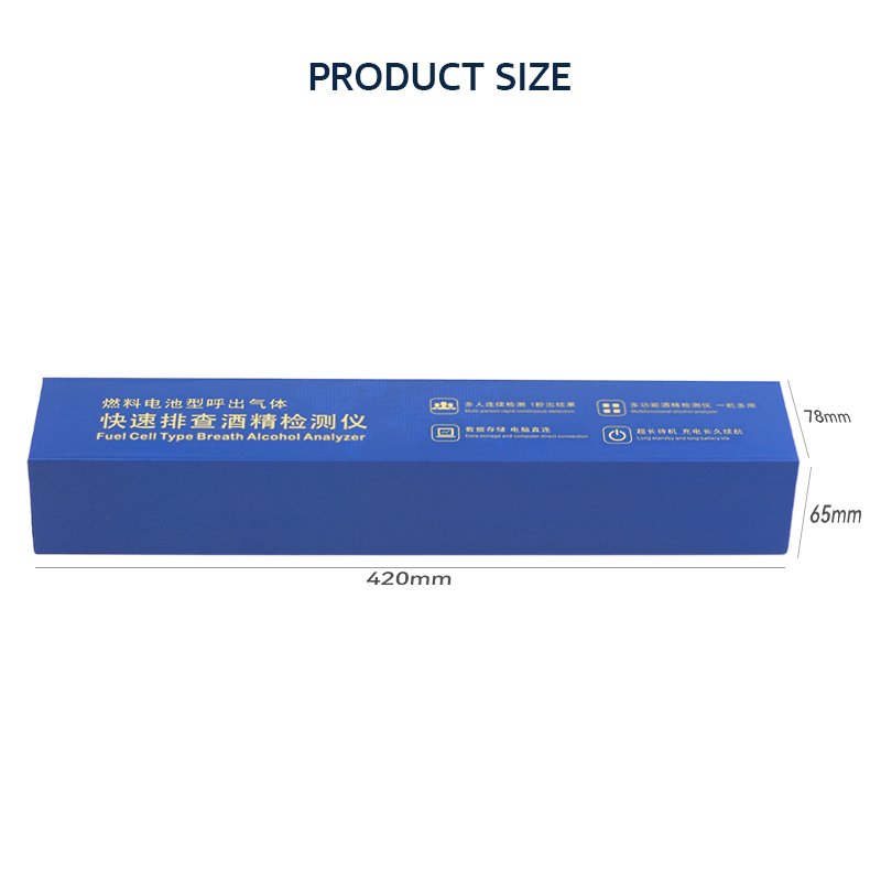 fuel cell type sensor Baton alcohol tester analyzer breathalyzer -Factory price-for Enterprise use alcohol breath tester BJL-01