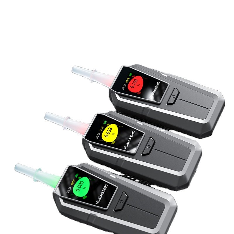 upgrade alcohole breath tester alcohol tester price keychain digital breathalyzer can OEM/ODM white/red/yellow for personal use