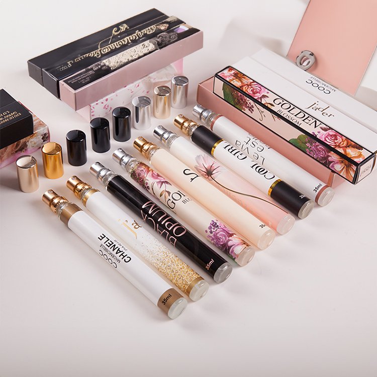 Hot selling portable woman pocket spray perfume branded tester perfume original 35ML