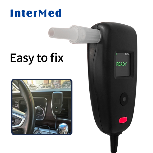 Wireless Breath Analyzer Alcohol Concentration Meter Checker Digital Breathalyzer Alcohol Tester