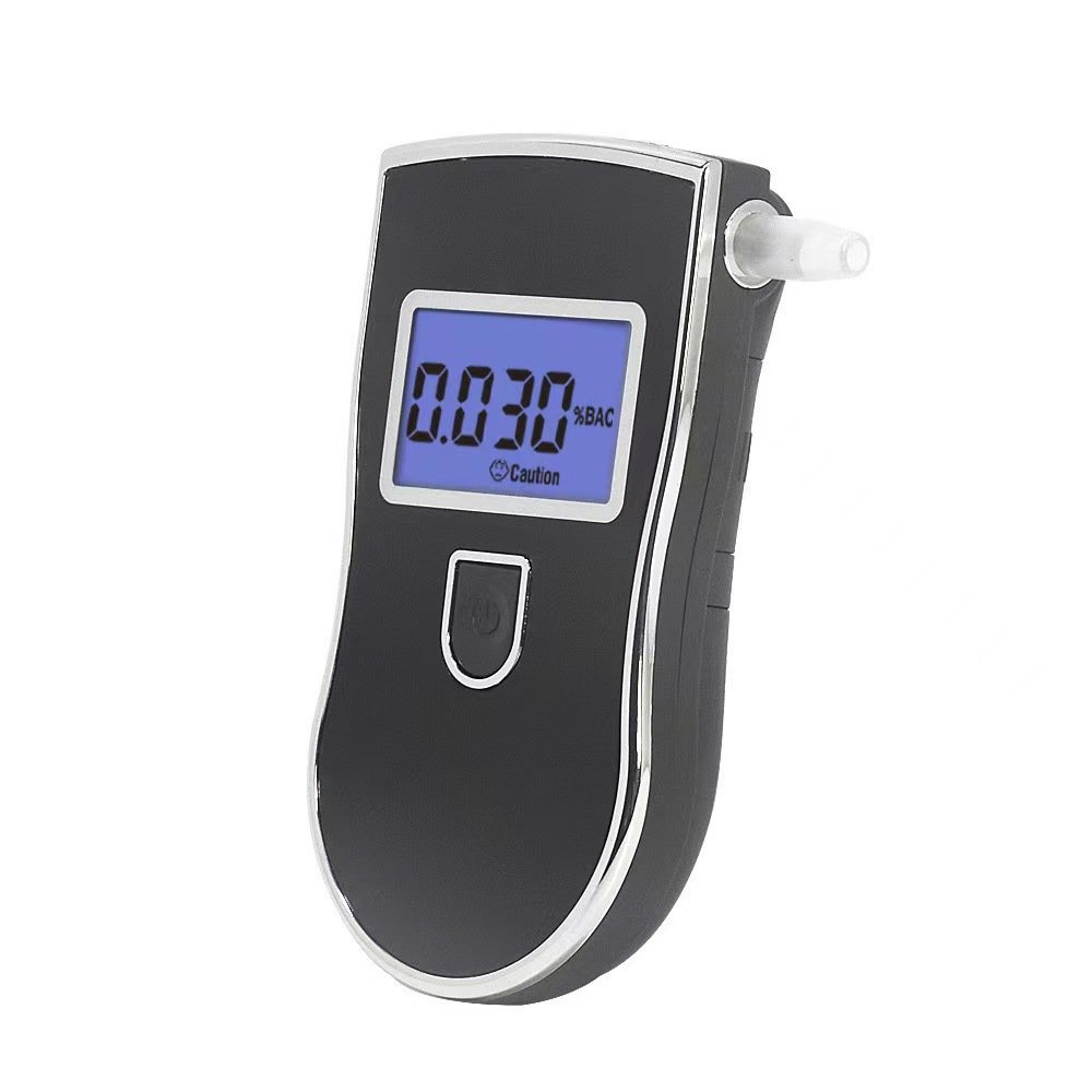 Alcohol Tester Single Use Professional Digital Alcohol Tester With Replace Mouthpiece AT818