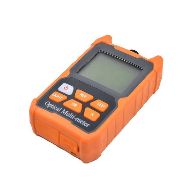 High Performance Fiber Optic Power Meter Mini Optical Power Meter Fiber Optic Cable Tester -70~+6dBm