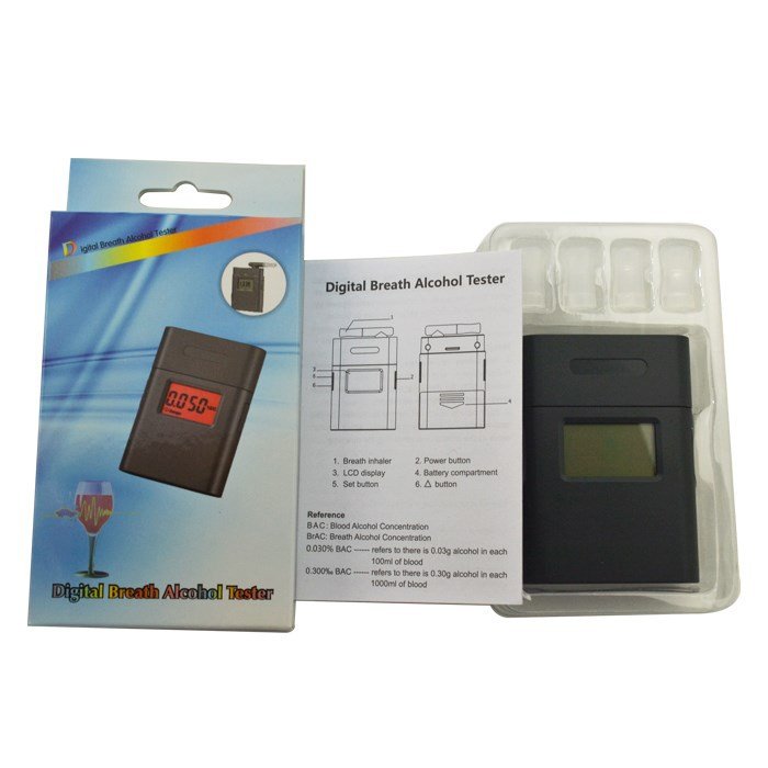 GREENWON Digital analyzer detector test breath alcohol tester manual