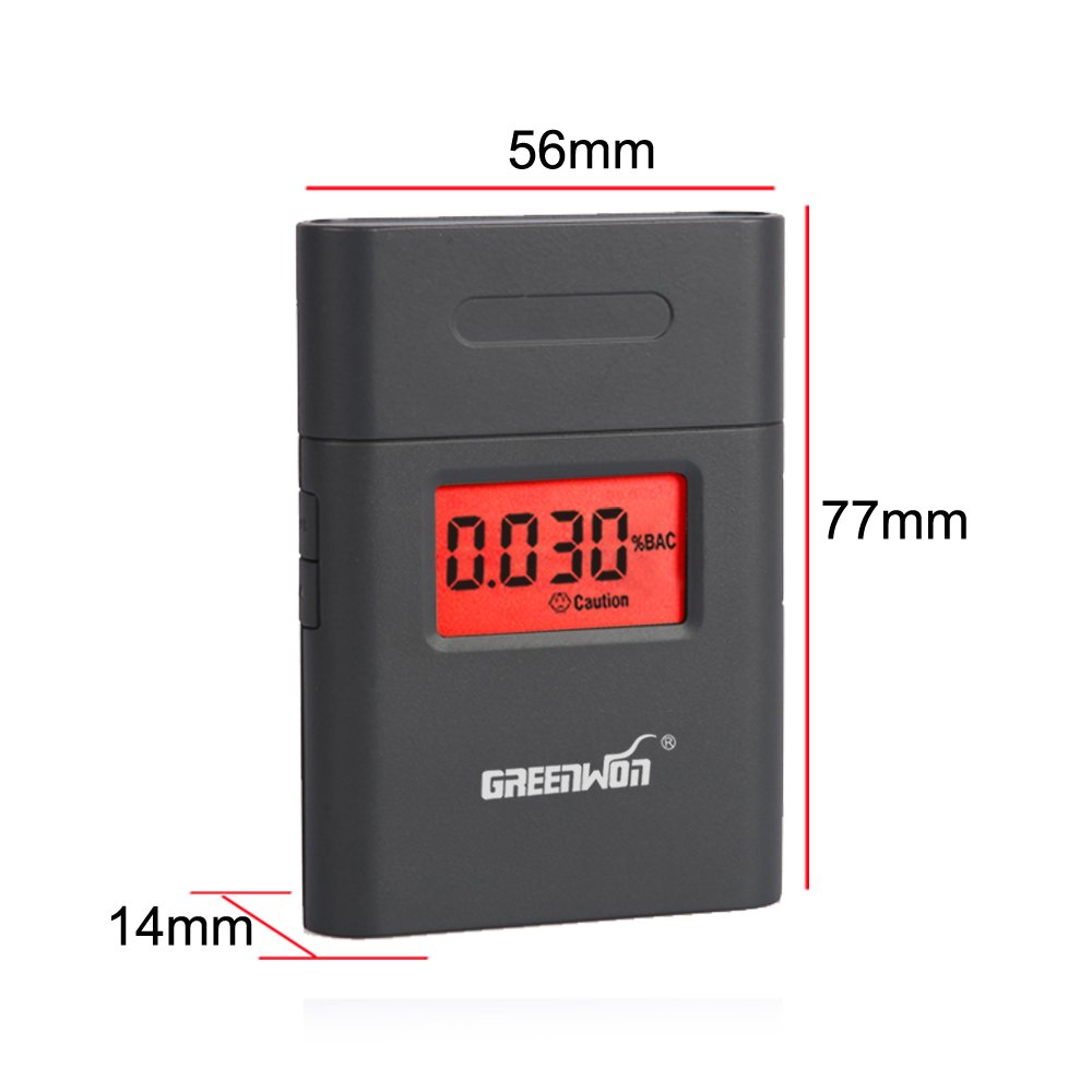 GREENWON Digital analyzer detector test breath alcohol tester manual