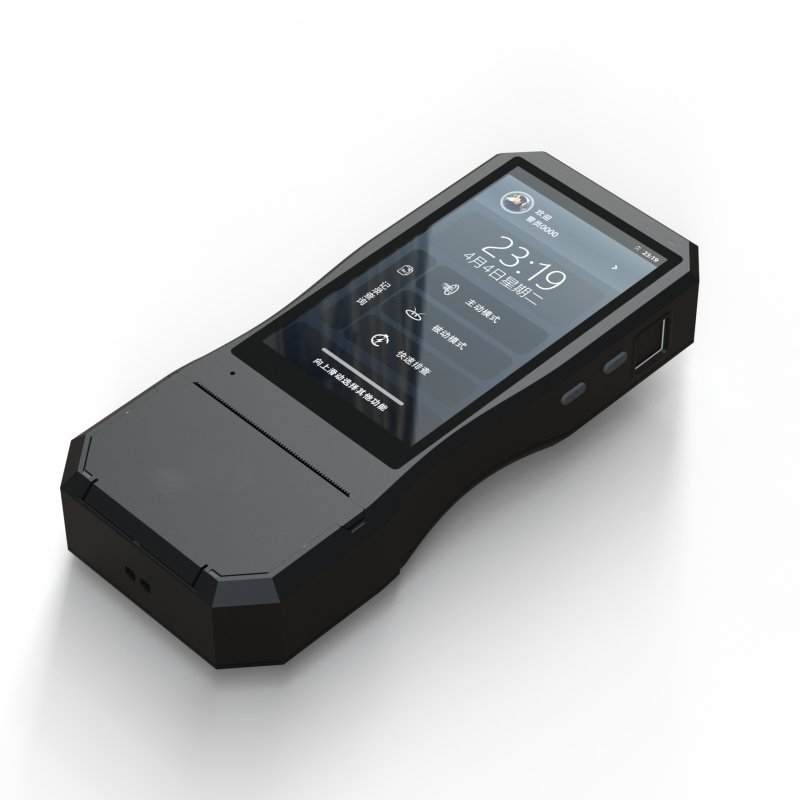 Original new high accuracy LCD Digital Display Breathalyzer fuel cell Android Alcohol Tester with thermal printer