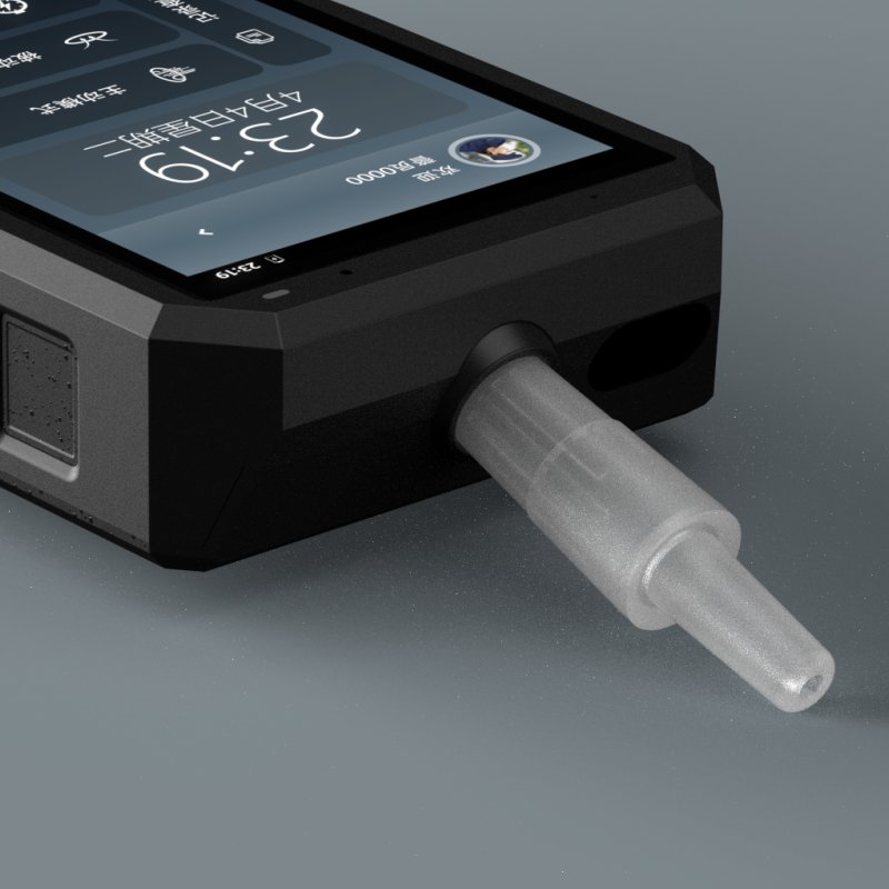 Original new high accuracy LCD Digital Display Breathalyzer fuel cell Android Alcohol Tester with thermal printer