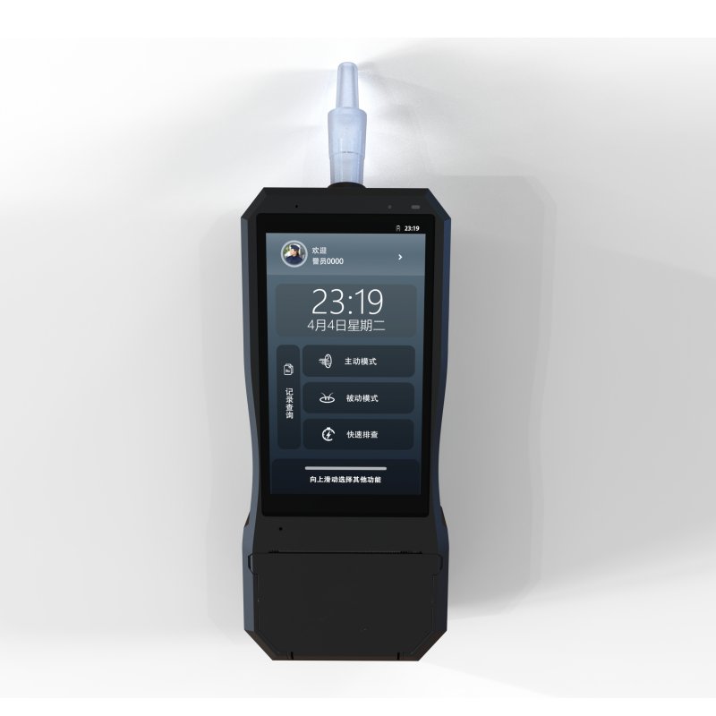 Original new high accuracy LCD Digital Display Breathalyzer fuel cell Android Alcohol Tester with thermal printer