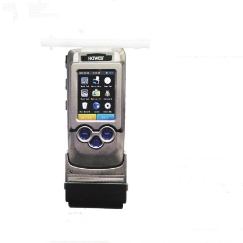 Fuel Cell Breathalyzer High Accuracy Bluetooth Digital Printer Alcohol Tester with Mouthpiece