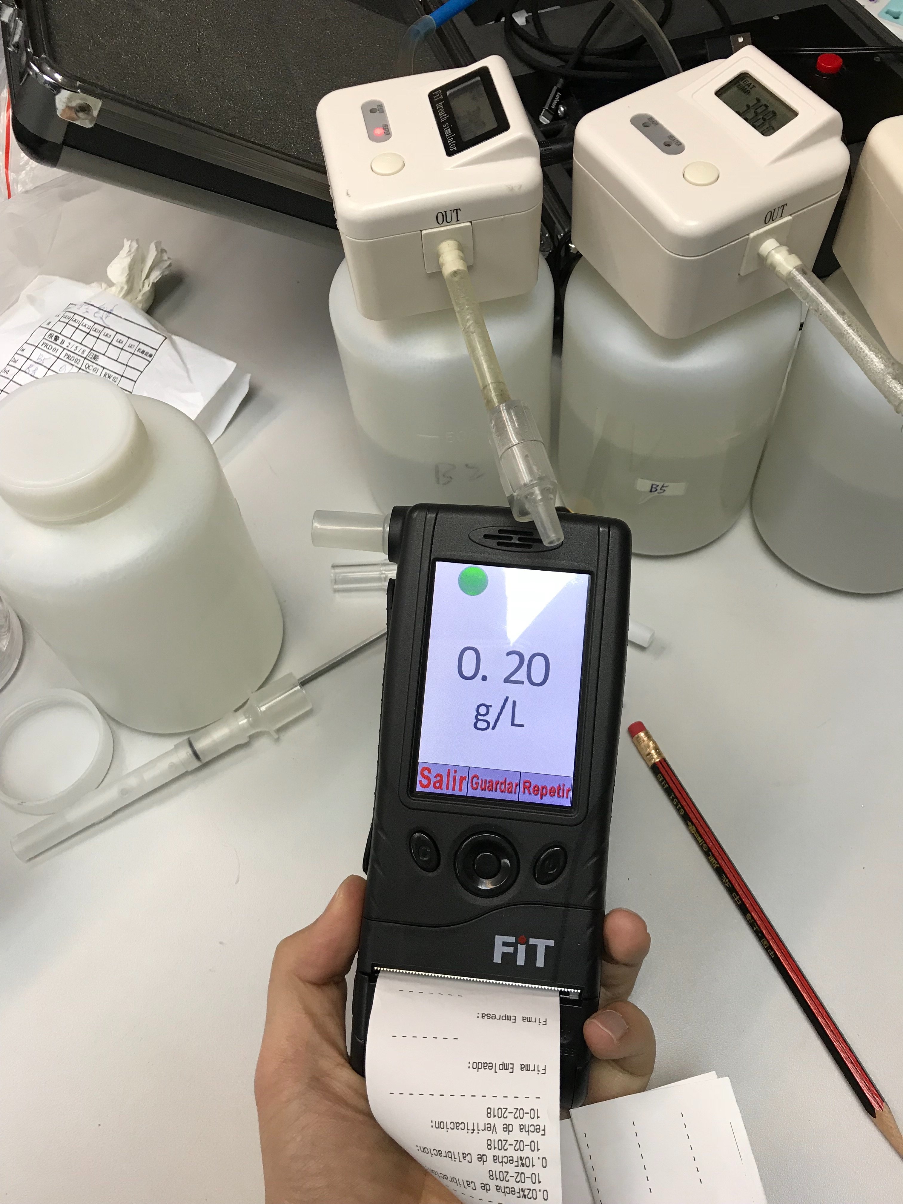 OEM ODM factory design 2023 professional law enforcement alcohol tester