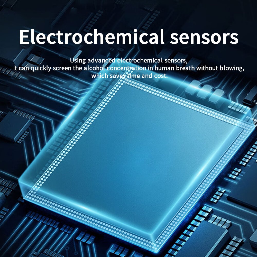 New product Can Connect Printer Advanced Professional Quick Measurement Breath Test Dual Sensor Fuel Cell Alcohol Tester