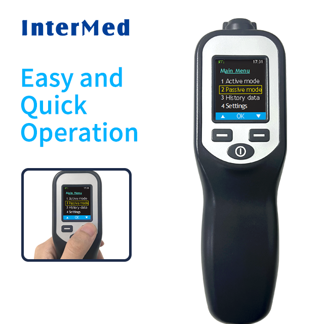 Factory Professional Handheld Portable Fuel Cell Sensor Brand Alcostop Fast Alcohol Breathalyzer Alcohol Tester