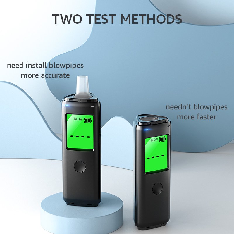 2024alcohol tester Buy Breathalyzer tester alcoholmeter well all over the world keychain Alcotester breath tester Mr black 05