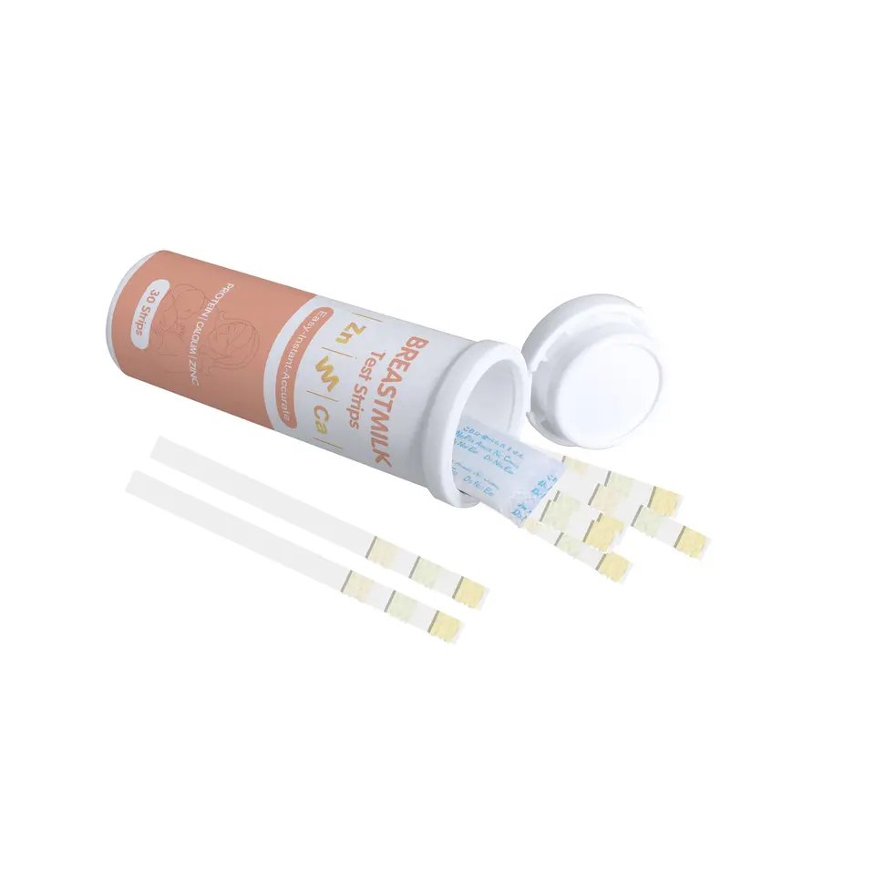 Wholesale Manufacturer Breastmilk Nutrition Test Strips Ca Zn Protein Tester Paper For Nursing Mothers