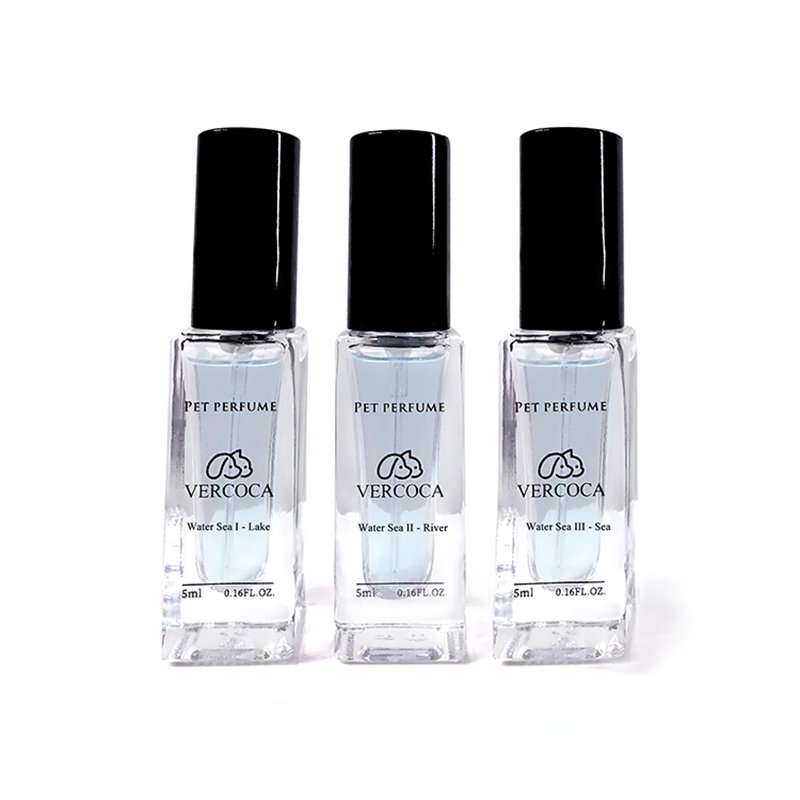 VERCOCA 5ml Perfume Tester Water Sea Series Fragrance Alcohol-Free Dog Perfume
