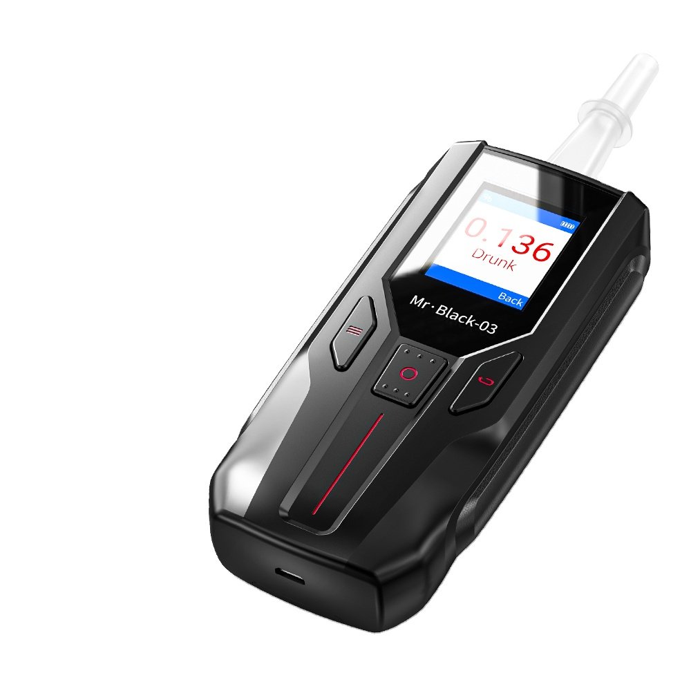 Extremely accuracy Alco breathalyzer alcoholimeter keychain alcohol testers support OEM/ODM color/logo/package