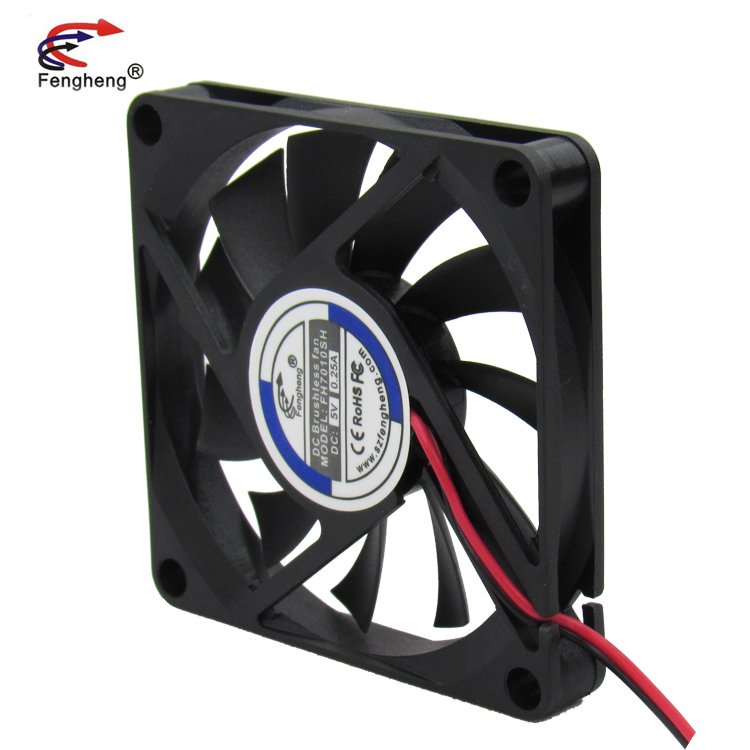 DC 7010 5V 12V 24V sleeve bearing Brushless Cooling Fan 70x70x10mm Waterproof Moisture-proof DC Fan 70mm