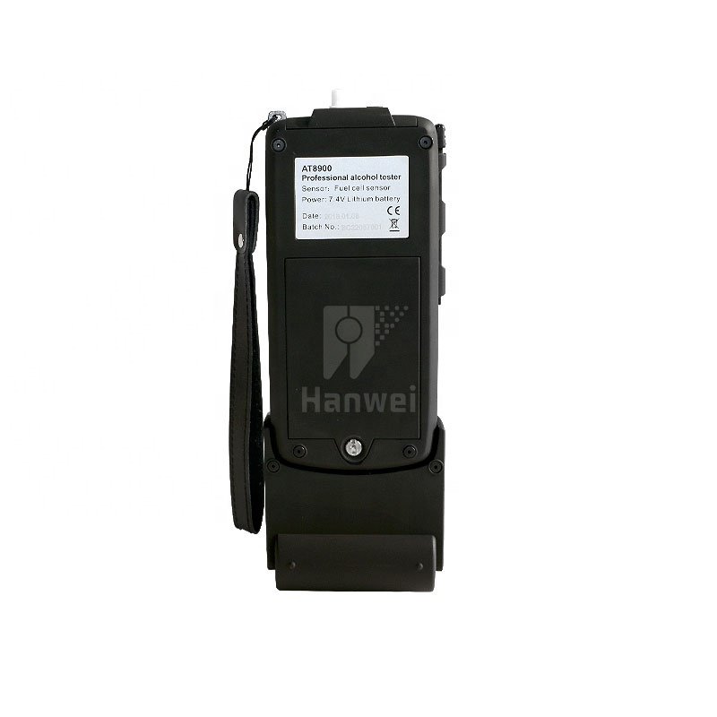Professional multi color OLED built-in printer fuel cell breathalyzer