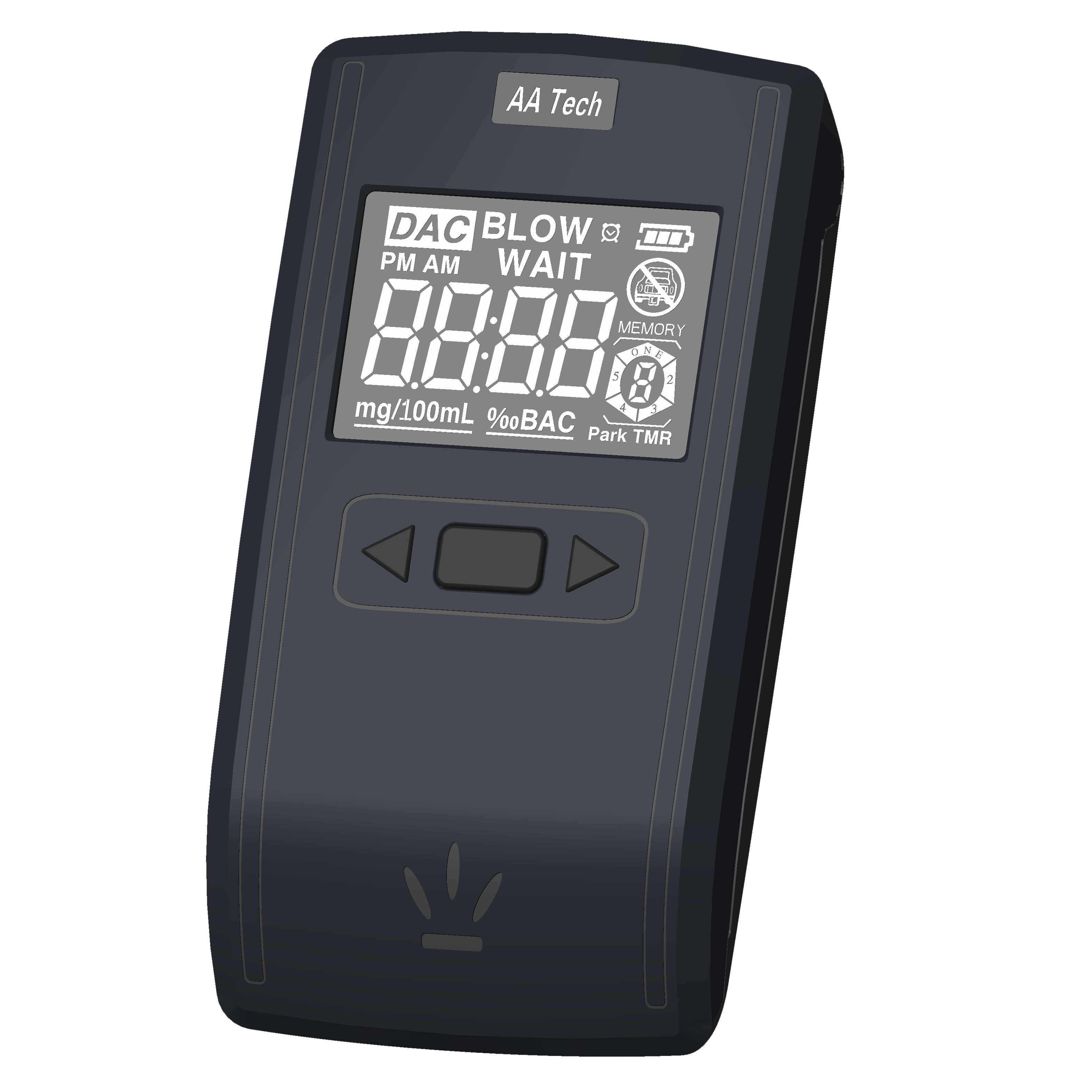 alcohol analyzer portable alcohol analyzer digital breath alcohol tester with red backlight low price
