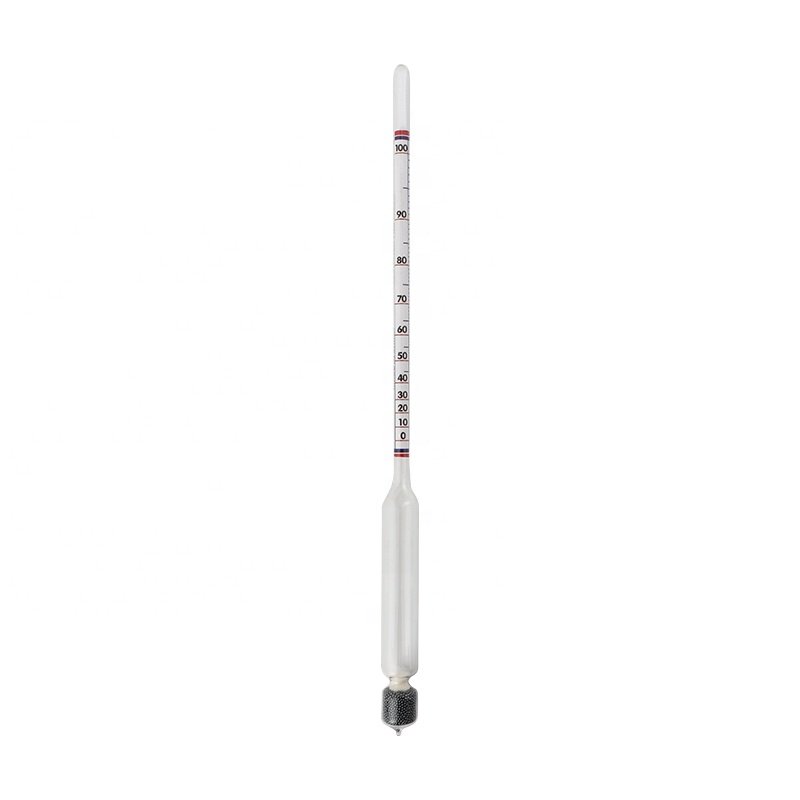 Vodka Whiskey Wine Hydrometer Tester Alcoholmeter for Concentration Measuring