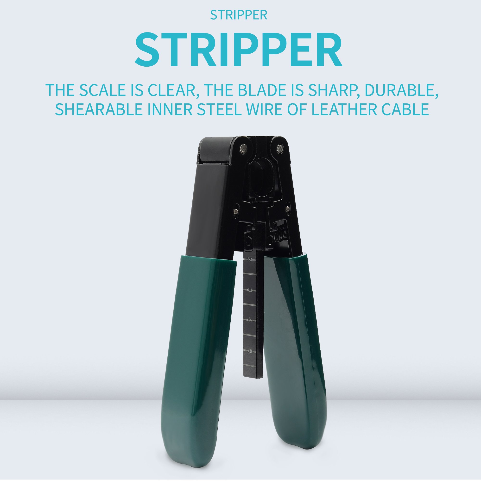 FTTH Fiber Optic Tool Kit 250ML PET Plastic empty alcohol bottle Fiber Cleaver KELUSHI-6C Wire Stripping Pliers scissors
