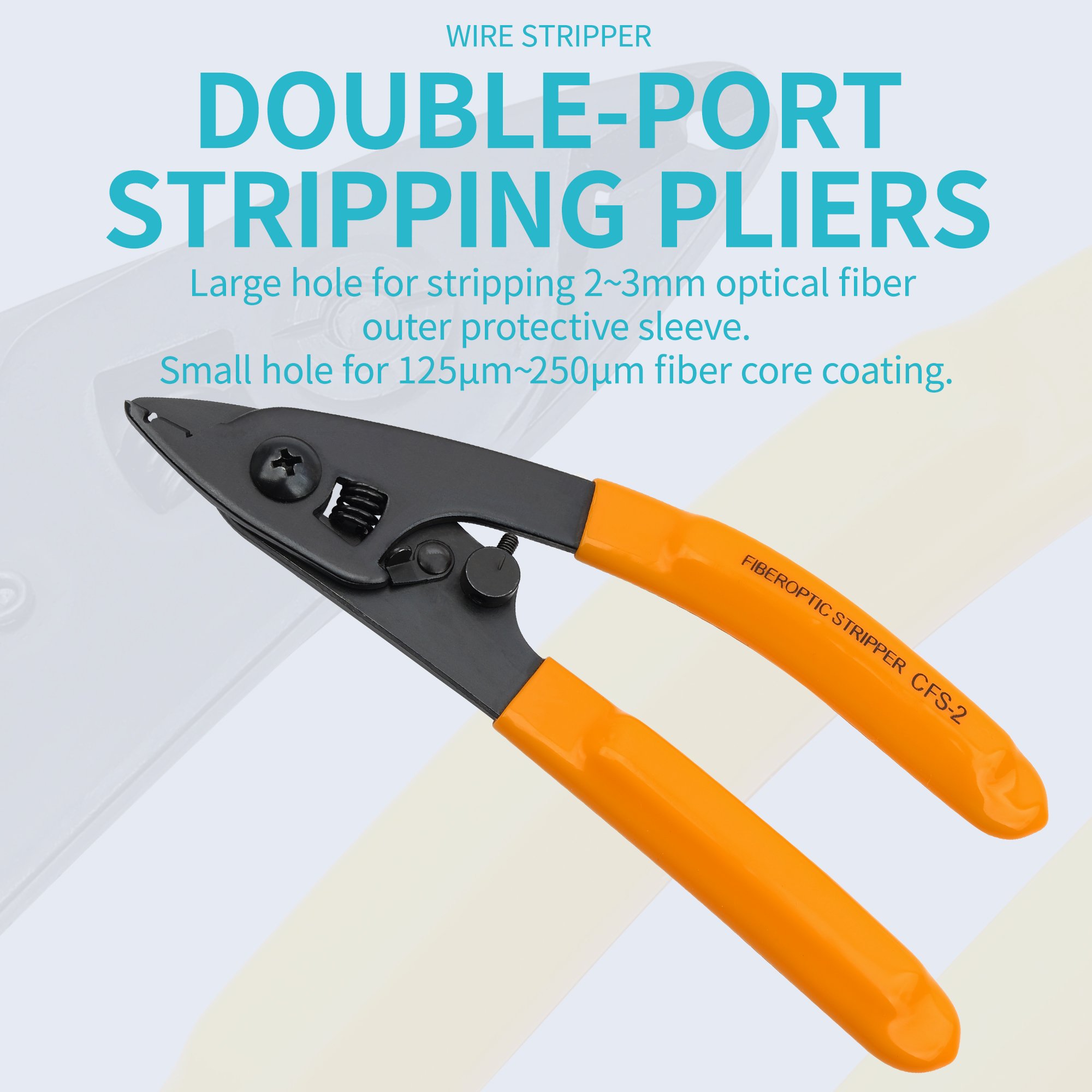 FTTH Fiber Optic Tool Kit 250ML PET Plastic empty alcohol bottle Fiber Cleaver KELUSHI-6C Wire Stripping Pliers scissors