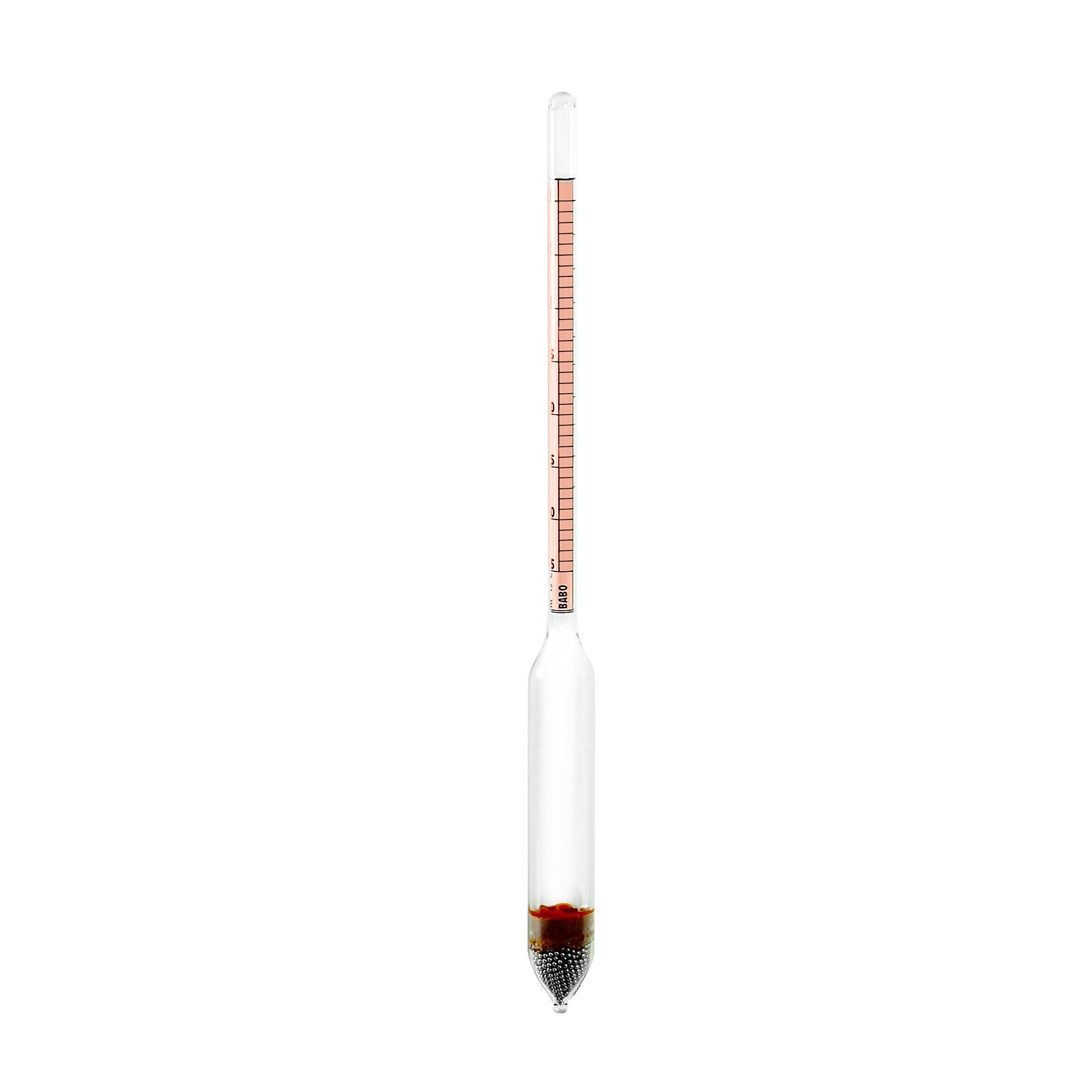 0-35% Alcohol Concentration Meter Alcohol Hydrometer Scale Alcoholmeter Glass Tester Home Beer Wine