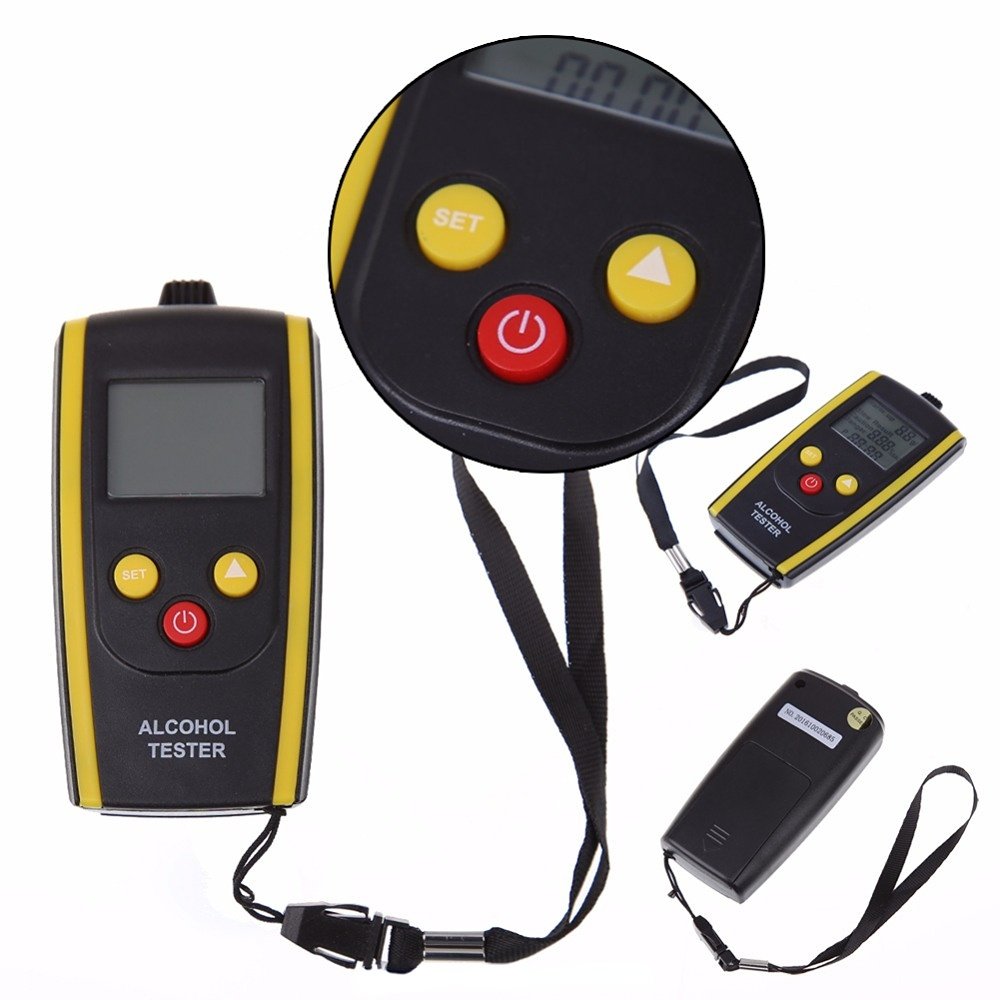 Portable HT-611 drive safety digital breath Alcohol Meter