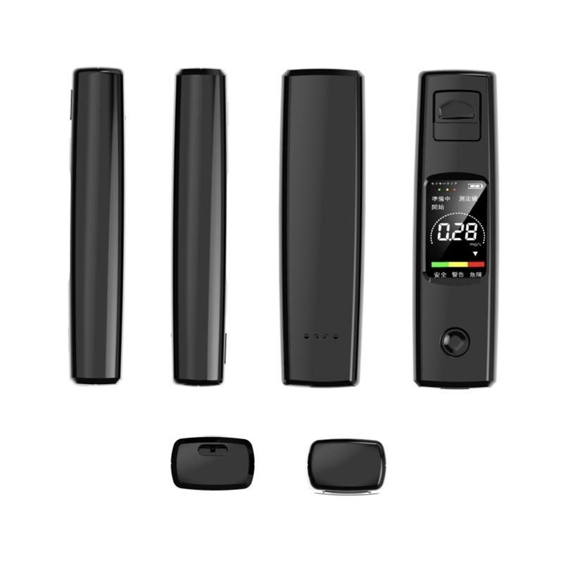 Digital Breath Electronic Alcohol Detector USB Rechargeable Portable Alcohol Tester Breathalyzer
