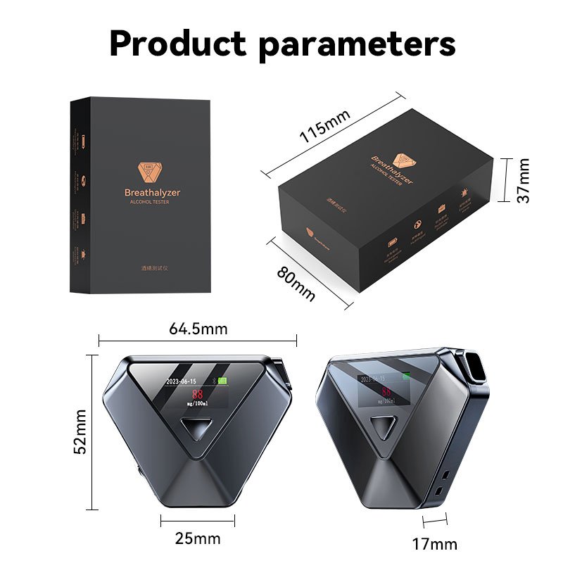 alcohol testers keychain High accuracy alcohol breathalyzer buy breathalyzer support OEM/ODM color/logo/package Mr b 2