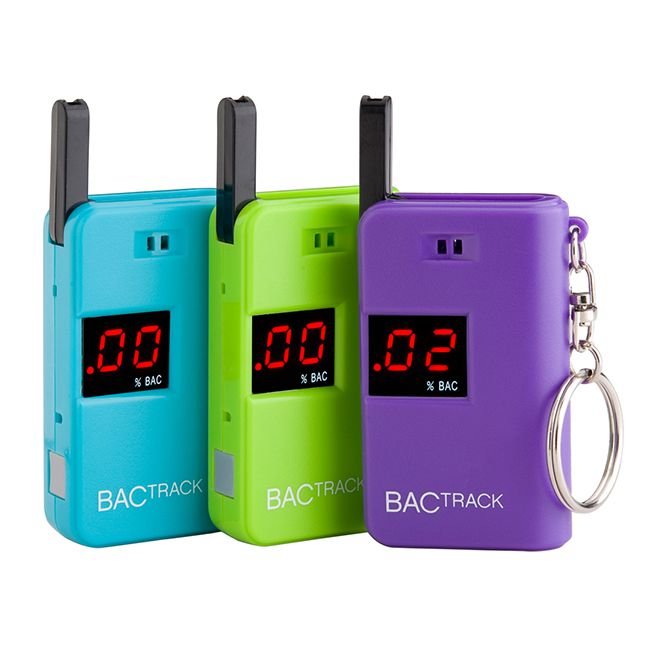 Breathalyzer Portable Keychain LED Backlight Alcohol Tester