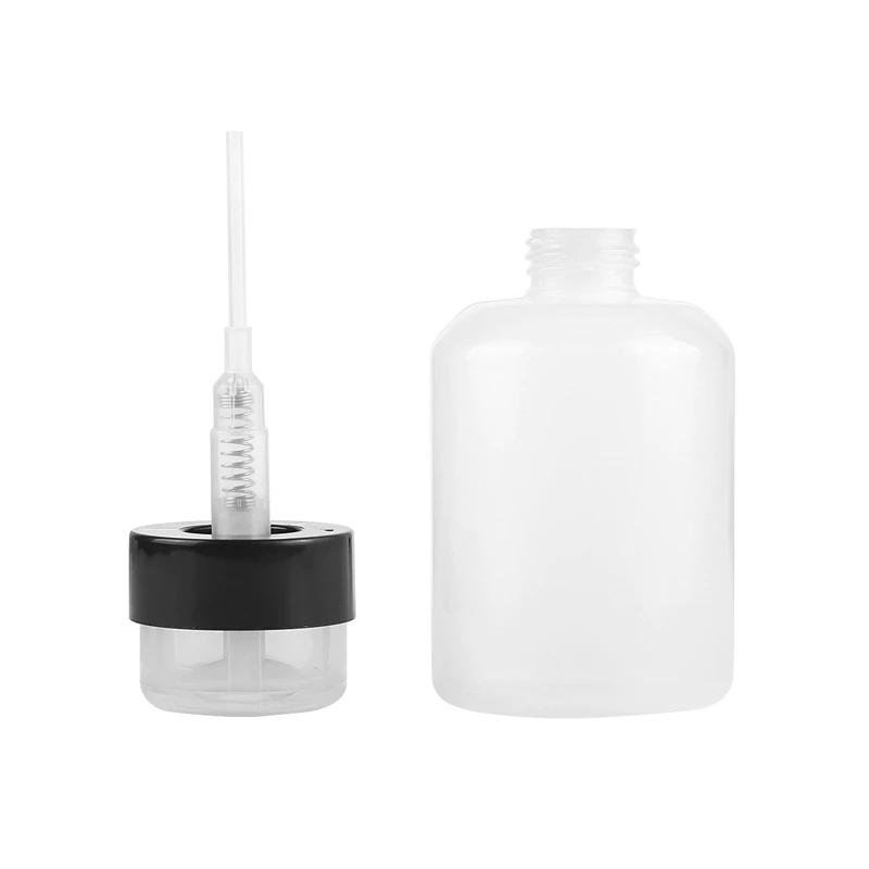 FTTH Fiber Optic Cleaning Tool Rotary Locked Plastic Alcohol Bottle Holder Empty 210ml Plastic Bottle for Liquid Alcohol