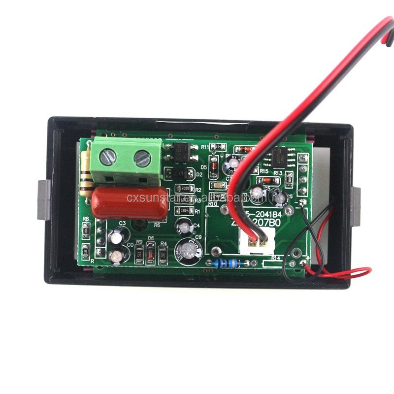 Digital Voltmeter Ammeter AC220V 300V 100A Voltage Ampere Meter Current Tester With Blue LCD Display with CT Coil