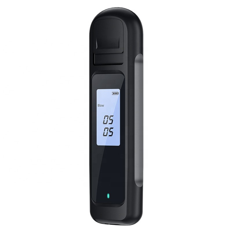 High Precision Alcohol Tester With Japanese Units 2022 USB New Breathe Digital Alcohol Detector Mouthpiece Alcohol Tester