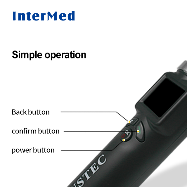 Manufacturer OEM Alcohol Meter Tester LCD Digital Rapid Scanning Type Breath Alcohol Breathalyzer