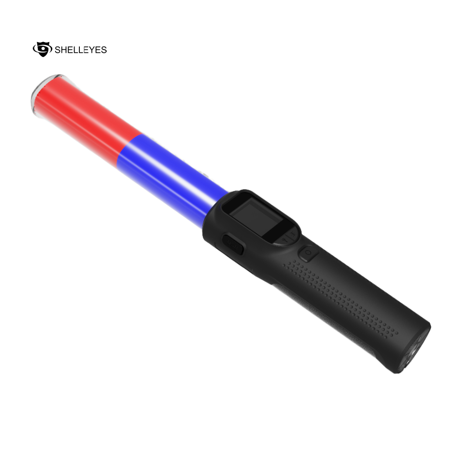Handheld Alcohol Tester LCD Display Breathalyzer High Accuracy Breathalyzer with Warning light