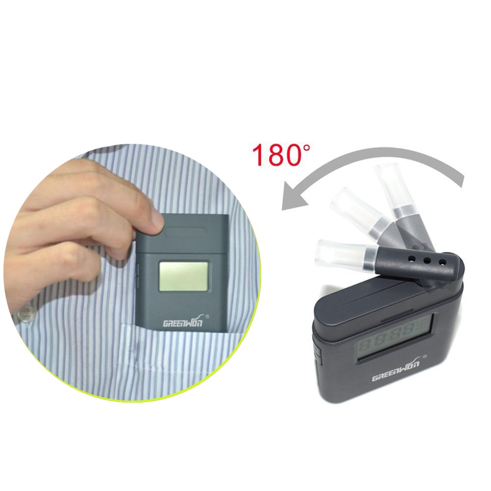 GREENWON Exhale can only be professional digital display alcohol sensor working