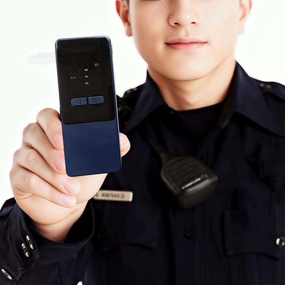 AT808 Portable Professional Alcohol Tester High Accuracy New Fashion Breathalyzer Consumer Alcohol Tester