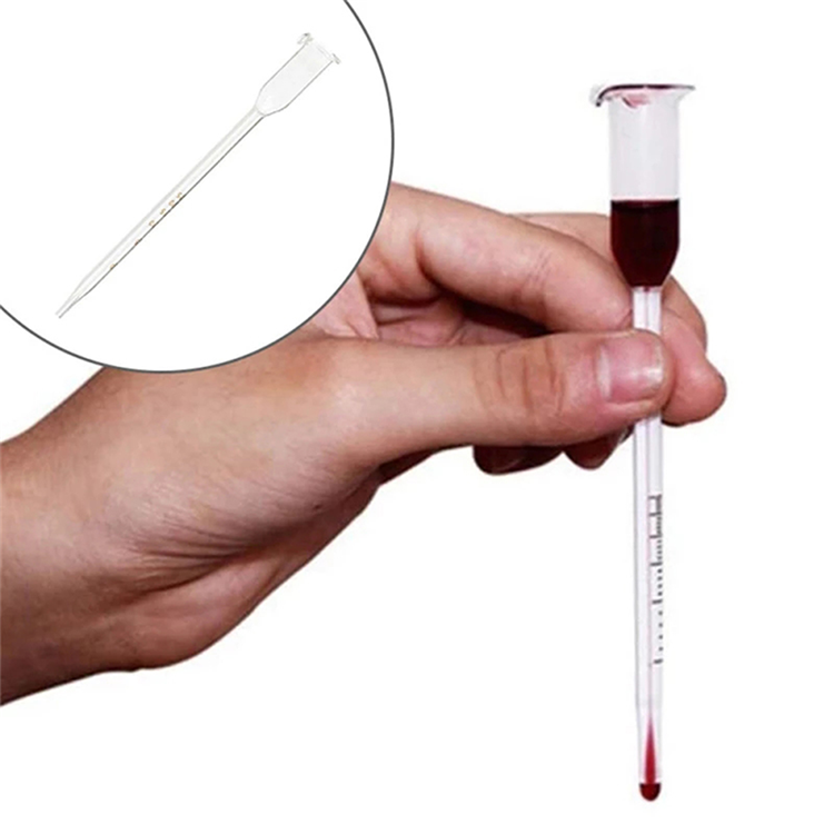 Wine Alcohol Meter 0-25 Degree Glass Alcohol Meter Tester Home brew Accurate Wine Measuring Supplies