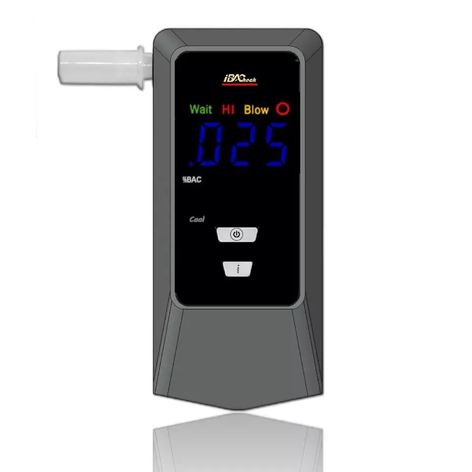 H088 Hot Selling High Precision Handheld Alcohol Tester Portable Blowing Alcohol Concentration Testing Instrument