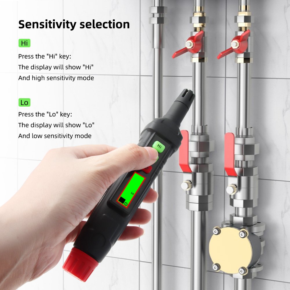 Portable Flammable Gas Tester Methane Coal Gas Gasoline Propane Benzene Detector