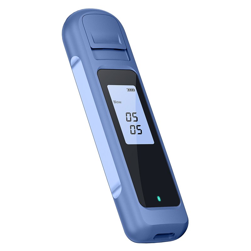 2024 Hot Sale Professional Compact Alcohol Digital Test Breathalyzer Wine Alcohol Breath Tester For Car Drivers