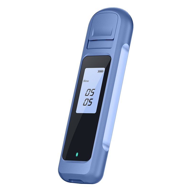 2024 Hot Sale Professional Compact Alcohol Digital Test Breathalyzer Wine Alcohol Breath Tester For Car Drivers