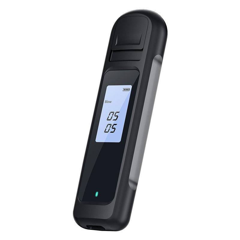 2024 Hot Sale Professional Compact Alcohol Digital Test Breathalyzer Wine Alcohol Breath Tester For Car Drivers