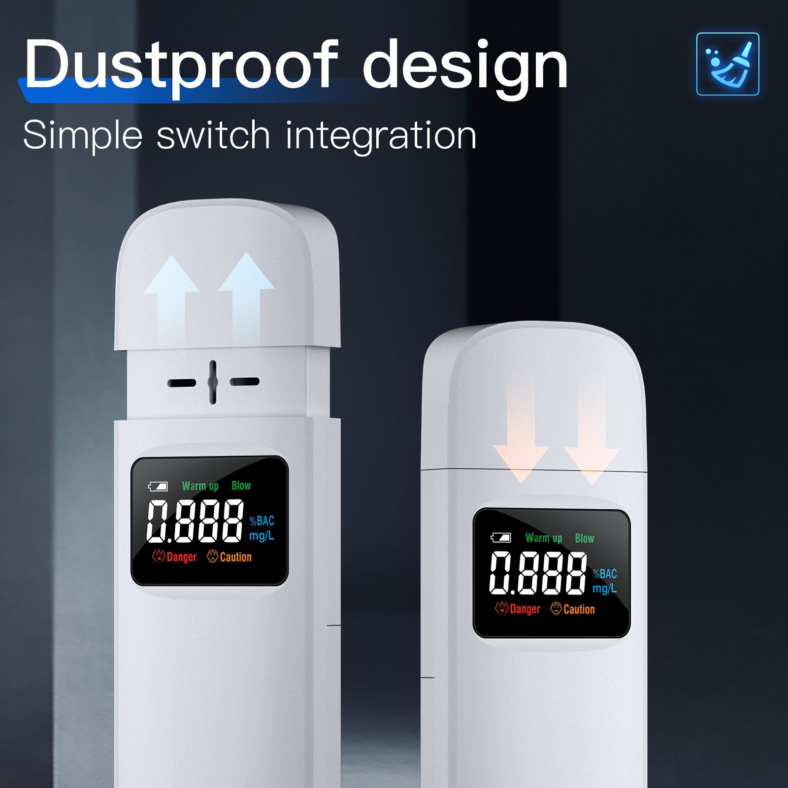 Hot Selling Pocket Mini Portable Digital Breathalyzer Alcohol Tester at Lowest Price