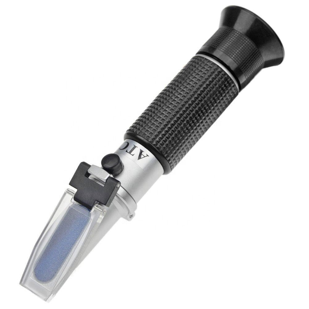 High-Range Alcohol Tester: 0-80% Alcohol Refractometer for Liquor Analysis